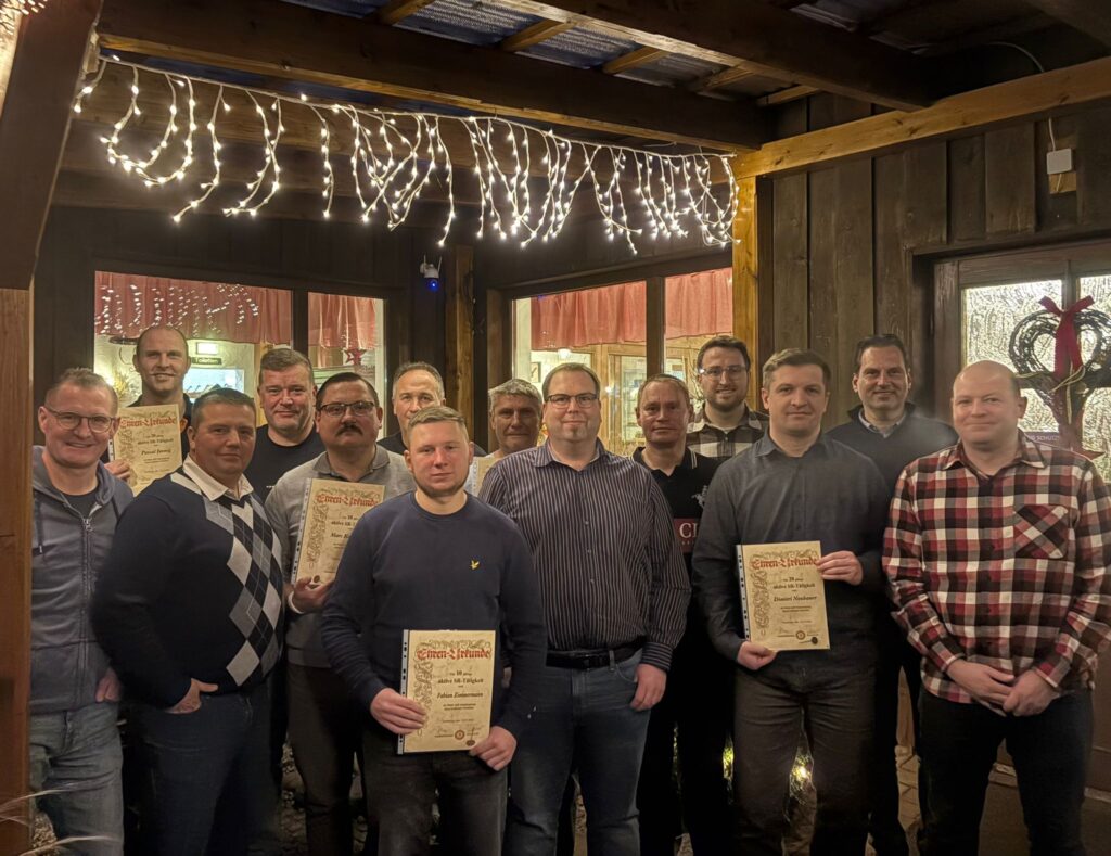 Lehrabend, Weihnachtsfeier & Ehrungen